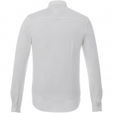 Logo trade promotional item photo of: Bigelow long sleeve men's pique shirt