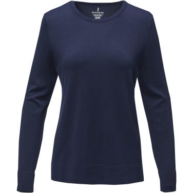 Logo trade promotional giveaways image of: Merrit women's crewneck pullover