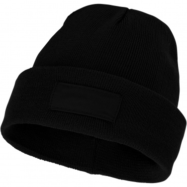 Logo trade promotional gifts image of: Boreas beanie with patch