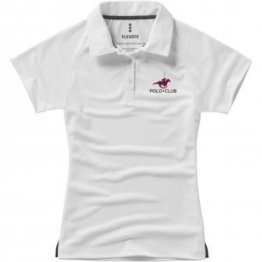 Logo trade advertising products picture of: Ottawa short sleeve women's cool fit polo