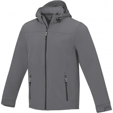 Logo trade promotional giveaway photo of: Langley men's softshell jacket