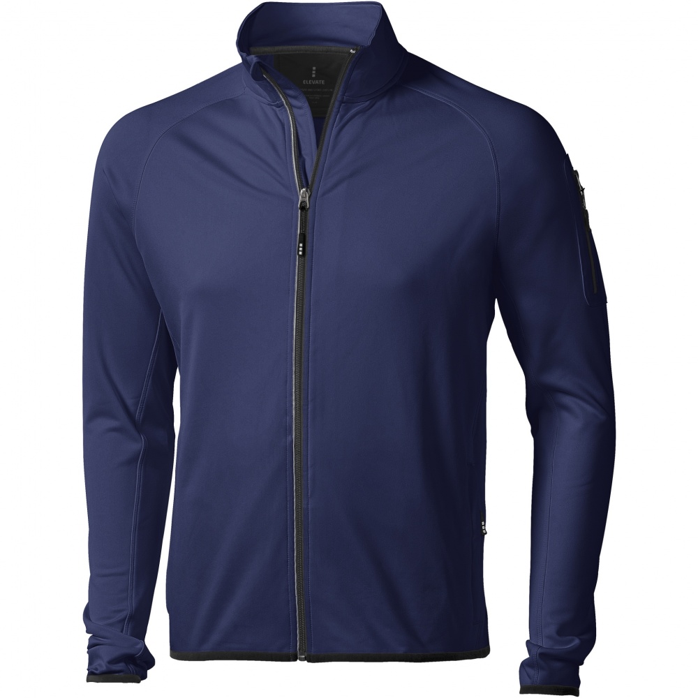 Logo trade promotional items image of: Mani men's performance full zip fleece jacket