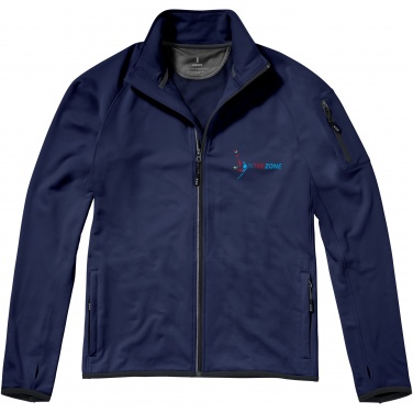 Logo trade corporate gift photo of: Mani men's performance full zip fleece jacket