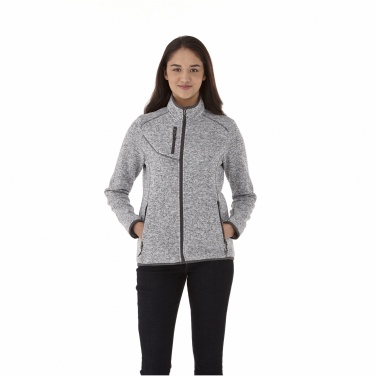 Logo trade promotional items picture of: Tremblant women's knit jacket