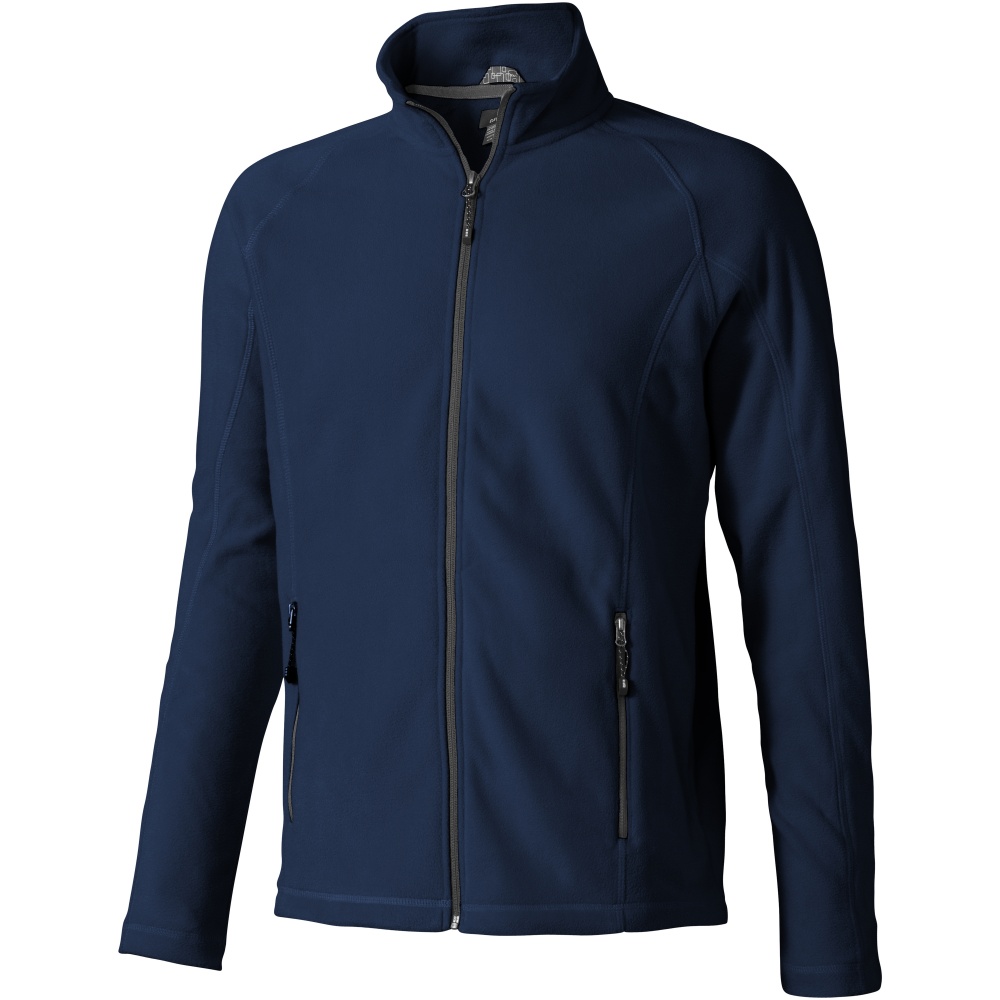 Logo trade promotional giveaway photo of: Rixford men's full zip fleece jacket