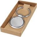 Orlene round keychain, Silver