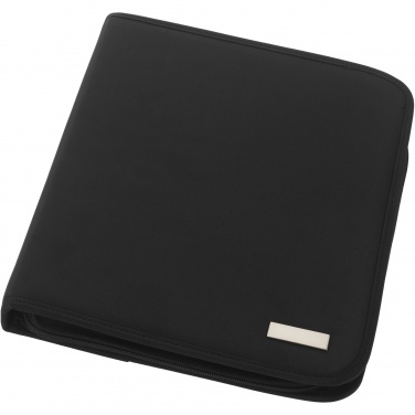 Logo trade promotional merchandise image of: Stanford deluxe A4 zippered portfolio