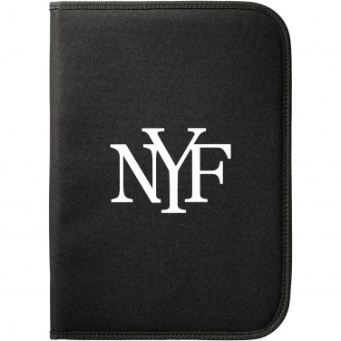 Logo trade promotional giveaways picture of: Berkely A4 zippered portfolio