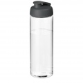 H2O Active® Vibe 850 ml flip lid sport bottle, Transparent / Grey