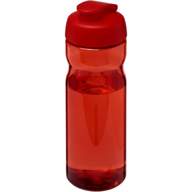 Logo trade promotional gifts image of: H2O Active® Eco Base 650 ml flip lid sport bottle