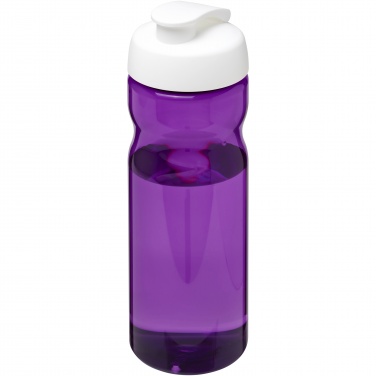 Logotrade promotional product image of: H2O Active® Eco Base 650 ml flip lid sport bottle