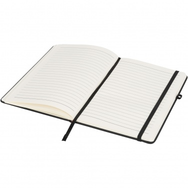 Logo trade promotional products image of: Noir medium notebook