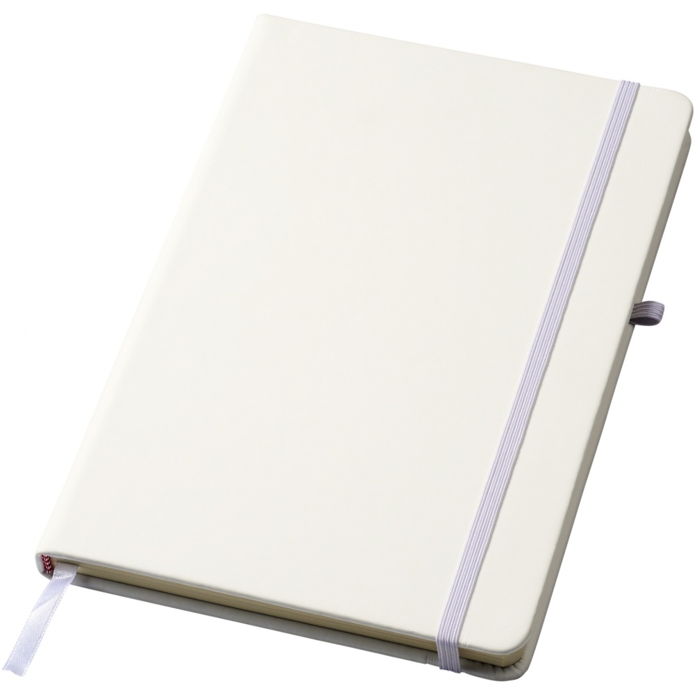 Logo trade promotional gifts picture of: Polar A5 notebook with lined pages