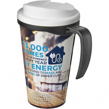 Logo trade promotional gifts image of: Brite-Americano® Grande 350 ml mug with spill-proof lid