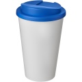 Americano® 350 ml tumbler with spill-proof lid, White / Mid blue