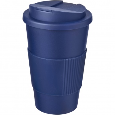 Logo trade promotional product photo of: Americano® 350 ml tumbler with grip & spill-proof lid