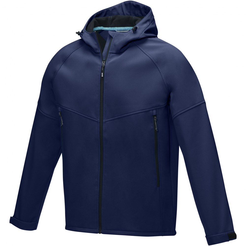 Logotrade advertising products photo of: Coltan men’s GRS recycled softshell jacket