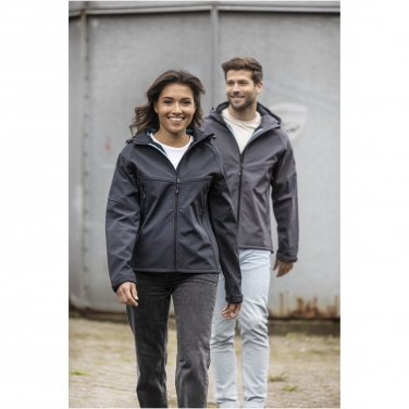 Logo trade corporate gifts picture of: Coltan women’s GRS recycled softshell jacket