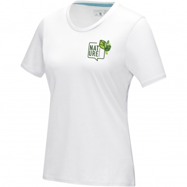 Logotrade promotional gift image of: Azurite short sleeve women’s organic t-shirt