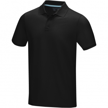 Logotrade promotional giveaway picture of: Graphite short sleeve men’s organic polo