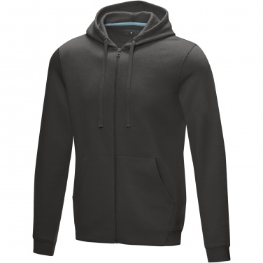 Logo trade corporate gifts picture of: Ruby men’s organic recycled full zip hoodie