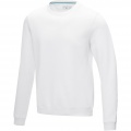 Jasper men’s organic recycled crewneck sweater, White