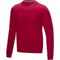 Jasper men’s organic recycled crewneck sweater, Red