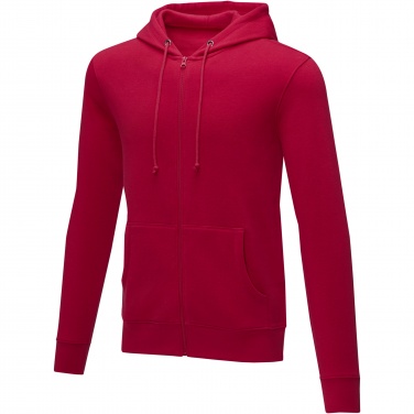 Logo trade promotional giveaways image of: Theron men’s full zip hoodie