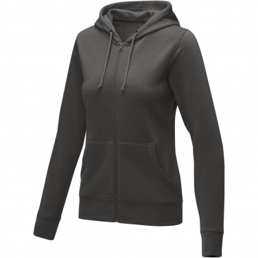 Logo trade business gift photo of: Theron women’s full zip hoodie