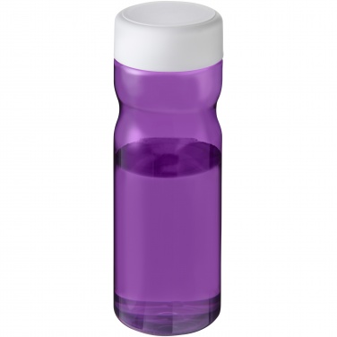 Logo trade promotional merchandise image of: H2O Active® Eco Base 650 ml screw cap water bottle