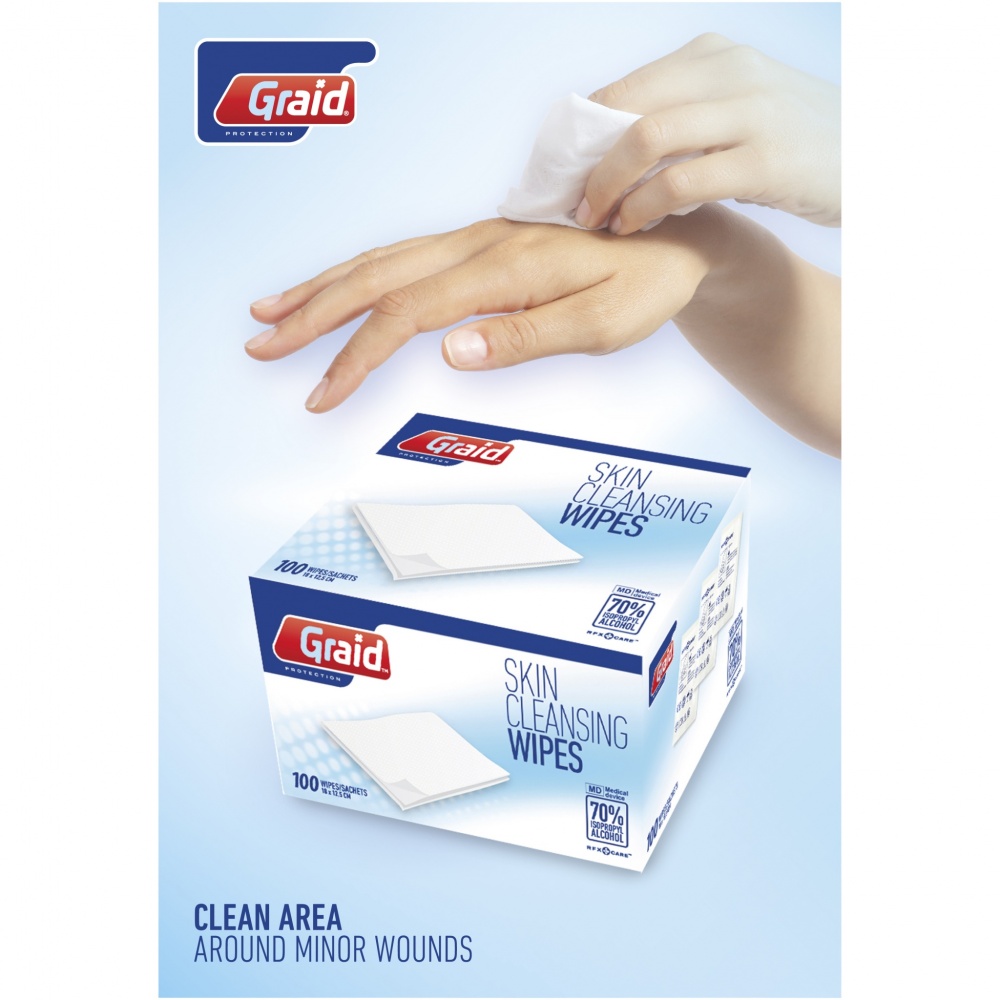 Logotrade promotional product image of: Elisabeth cleansing wipes