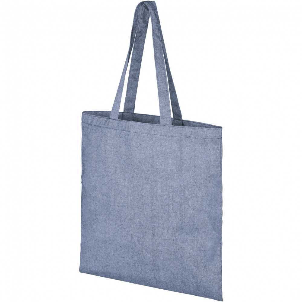 Logo trade advertising product photo of: Pheebs 210 g/m² recycled tote bag 7L