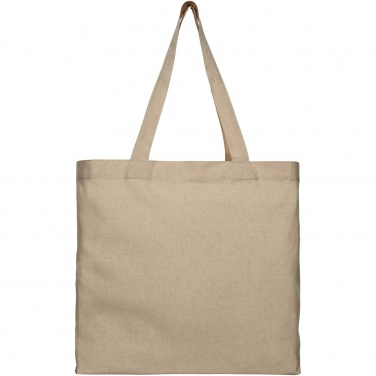 Logo trade corporate gifts image of: Pheebs 210 g/m² recycled gusset tote bag 13L