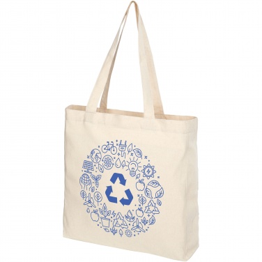 Logotrade promotional gift picture of: Pheebs 210 g/m² recycled gusset tote bag 13L