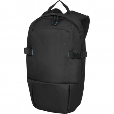 Logo trade promotional merchandise image of: Baikal 15" GRS RPET laptop backpack 8L