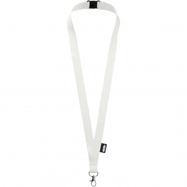 Logotrade corporate gift picture of: Tom recycled PET lanyard with breakaway closure