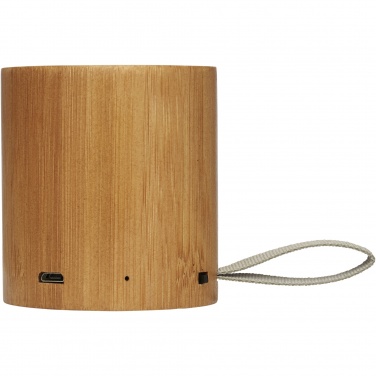 Logo trade corporate gifts image of: Lako bamboo Bluetooth® speaker 