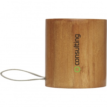 Logo trade promotional giveaways picture of: Lako bamboo Bluetooth® speaker 