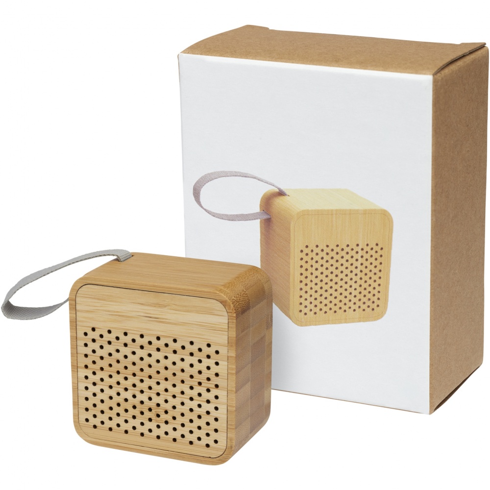 Logotrade promotional gift image of: Arcana bamboo Bluetooth® speaker