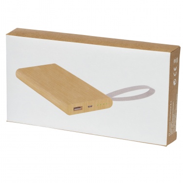 Logotrade business gifts photo of: Tulda 5000 mAh bamboo power bank