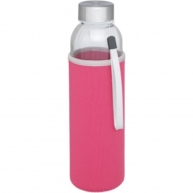 Logo trade promotional merchandise image of: Bodhi 500 ml glass water bottle