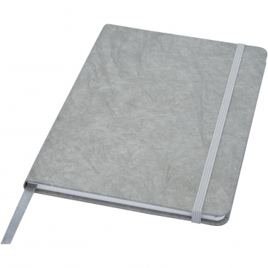 Logo trade promotional gifts picture of: Breccia A5 stone paper notebook