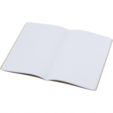 Logo trade promotional merchandise photo of: Gianna recycled cardboard notebook