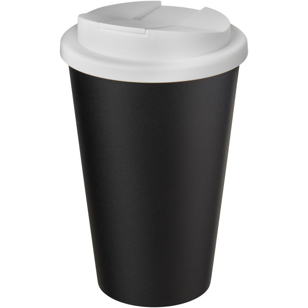 Logo trade promotional item photo of: Americano® Eco 350 ml recycled tumbler with spill-proof lid