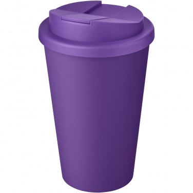 Logo trade promotional giveaways image of: Americano® Eco 350 ml recycled tumbler with spill-proof lid