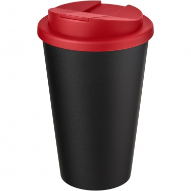 Logotrade business gift image of: Americano® Eco 350 ml recycled tumbler with spill-proof lid