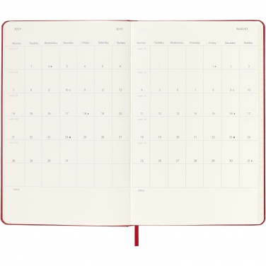 Logotrade promotional item picture of: Moleskine hard cover 12 month L daily planner