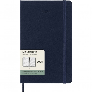 Logo trade promotional item photo of: Moleskine hard cover 12 month weekly L planner