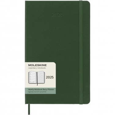 Logo trade promotional gifts picture of: Moleskine hard cover 12 month weekly L planner