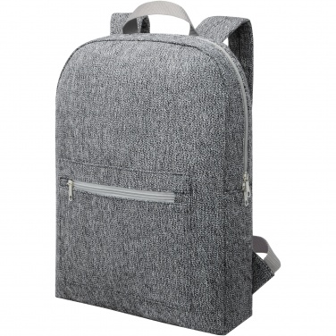 Logotrade promotional product picture of: Pheebs 450 g/m² recycled cotton and polyester backpack 10L